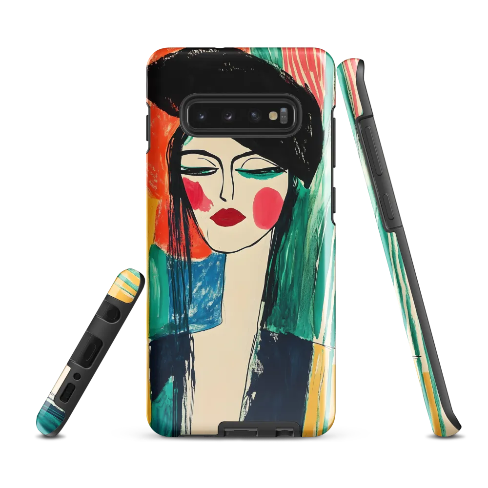 Portrait of Confidence | Phone Case |  S10 Plus | Tough Case | Glossy