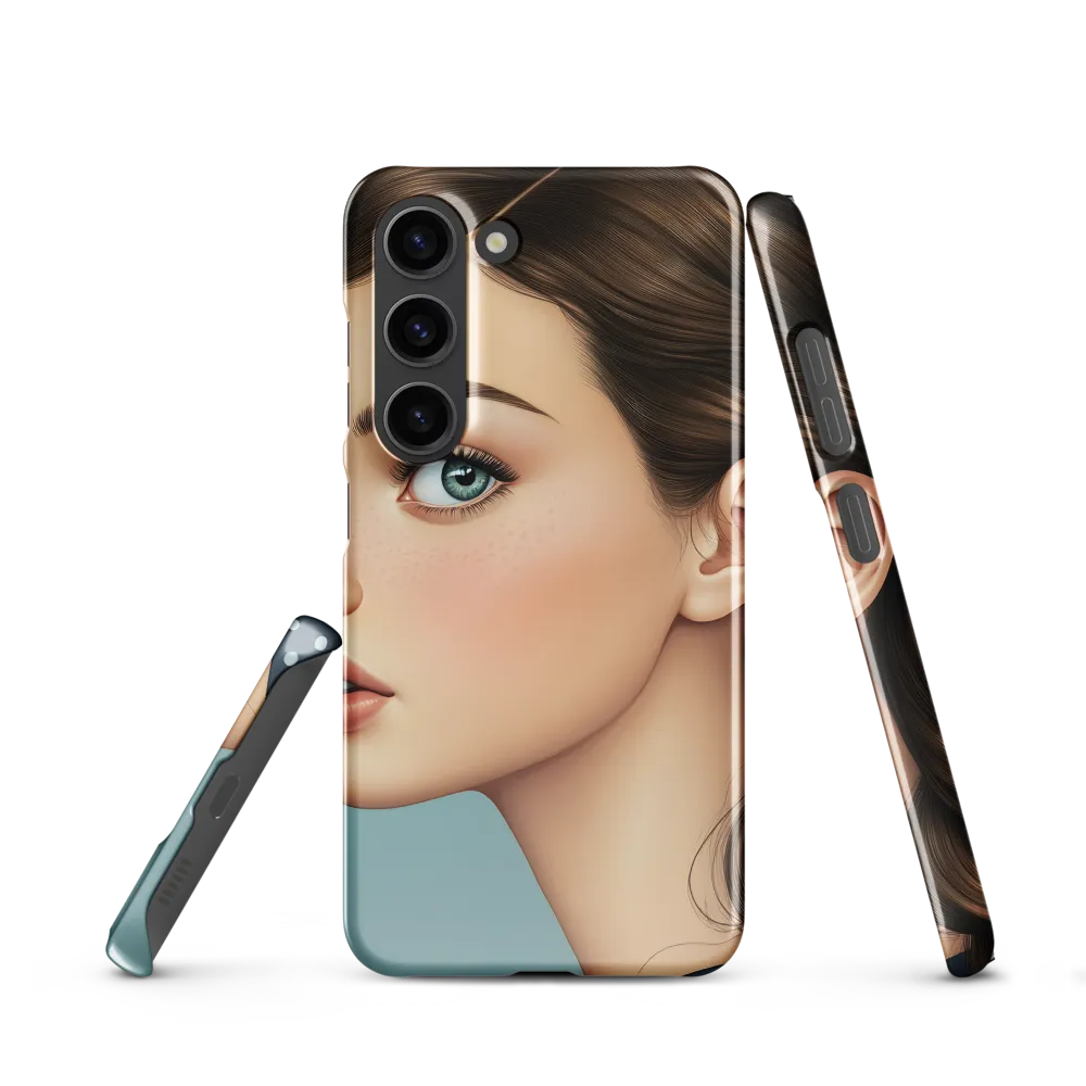 Captivating Gaze: A Modern Portrait