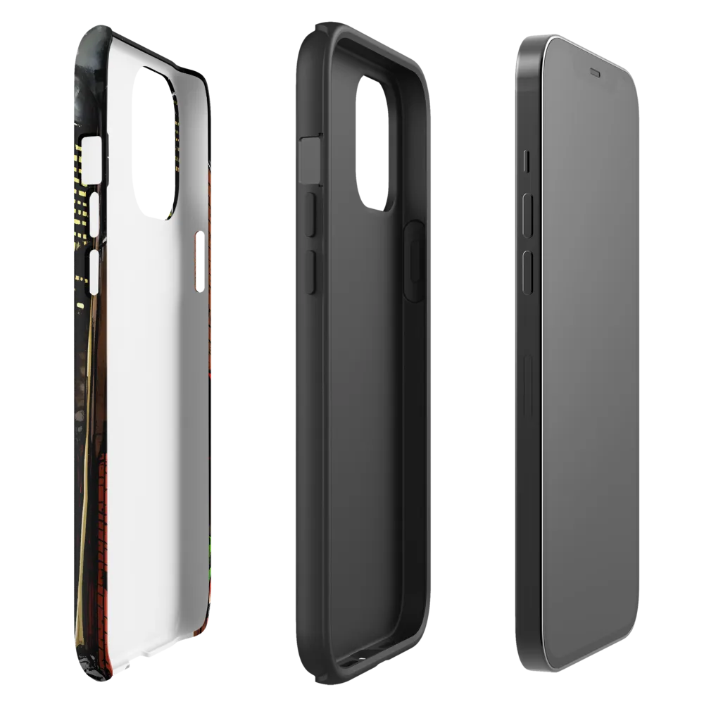 Nocturnal Cityscape: The Hidden Alley | Phone Case |  12 Pro Max | Tough Case | Matte