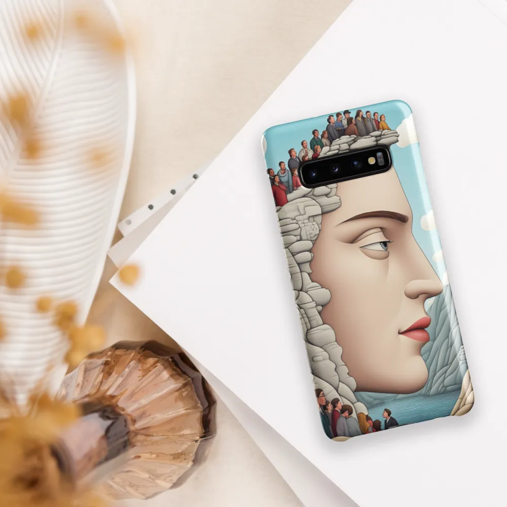 The Convergence of Humanity and Nature | Phone Case |  S10 Plus | Snap Case | Matte