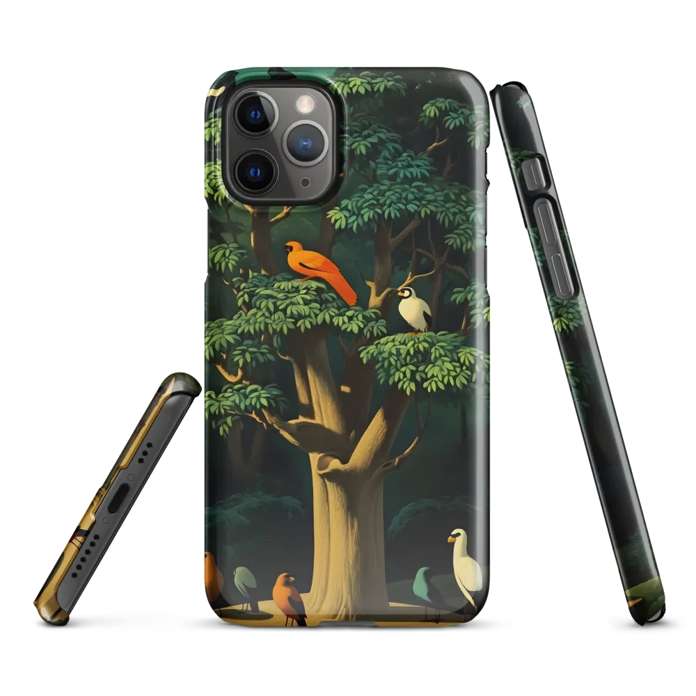 Harmony in Color: A Surreal Bird Symphony
