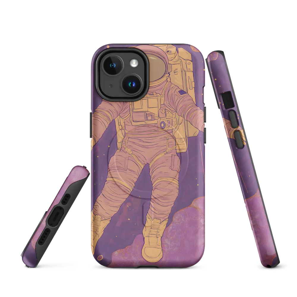 Floating Through the Cosmos | Phone Case |  14 | MagSafe® Tough Case | Matte
