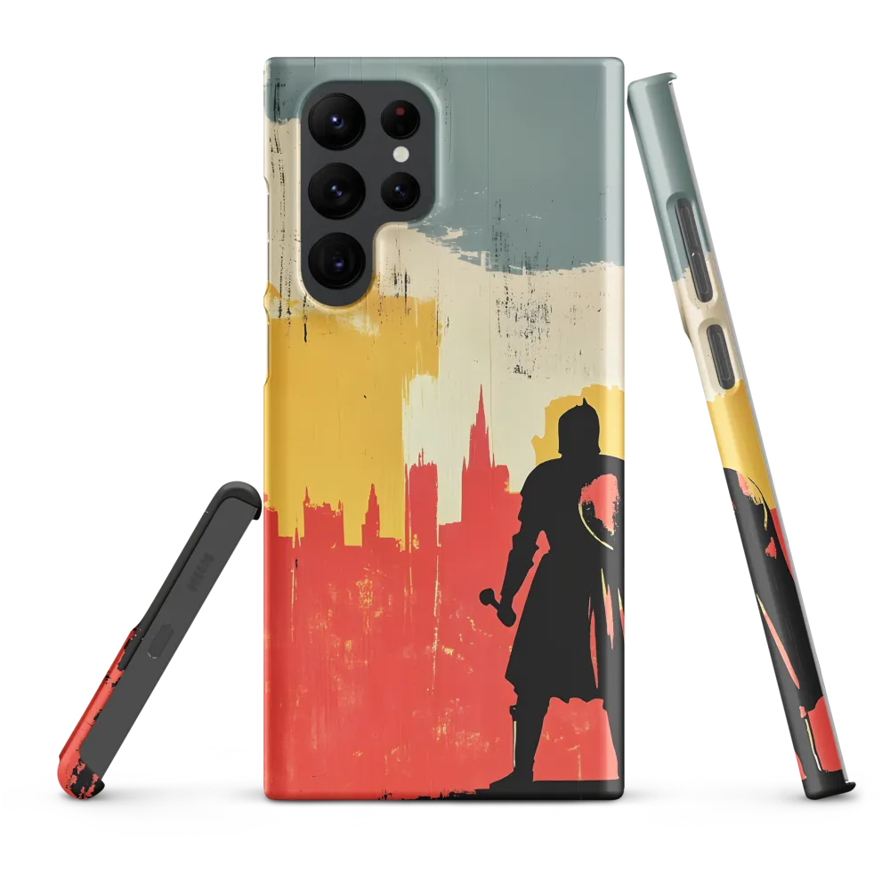 Hero in the Urban Dawn | Phone Case |  S22 Ultra | Snap Case | Matte