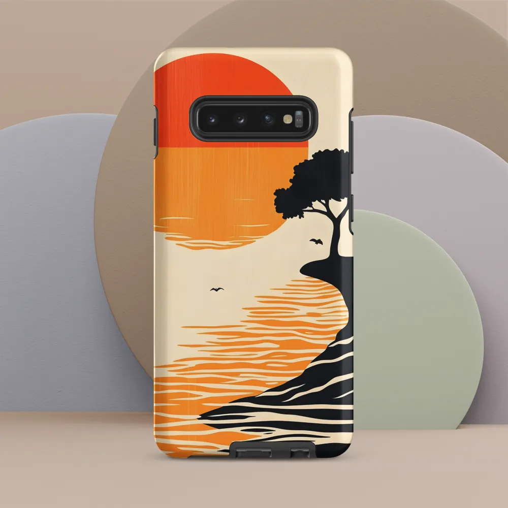 Serene Sunset | Phone Case |  S10 Plus | Tough Case | Matte