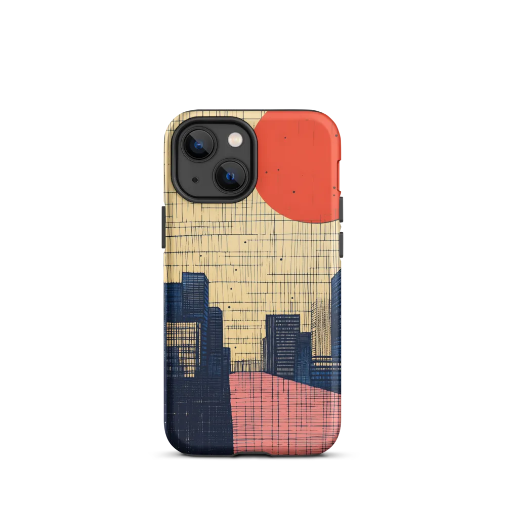 Urban Echoes: A Minimalist Cityscape