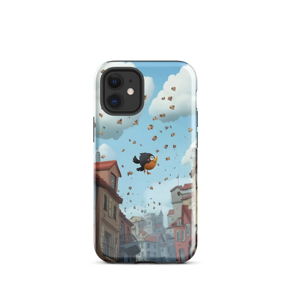 A Whimsical Flight Through Bread and Sky