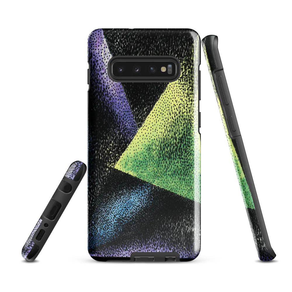 Dynamic Geometric Harmony | Phone Case |  S10 Plus | Tough Case | Glossy