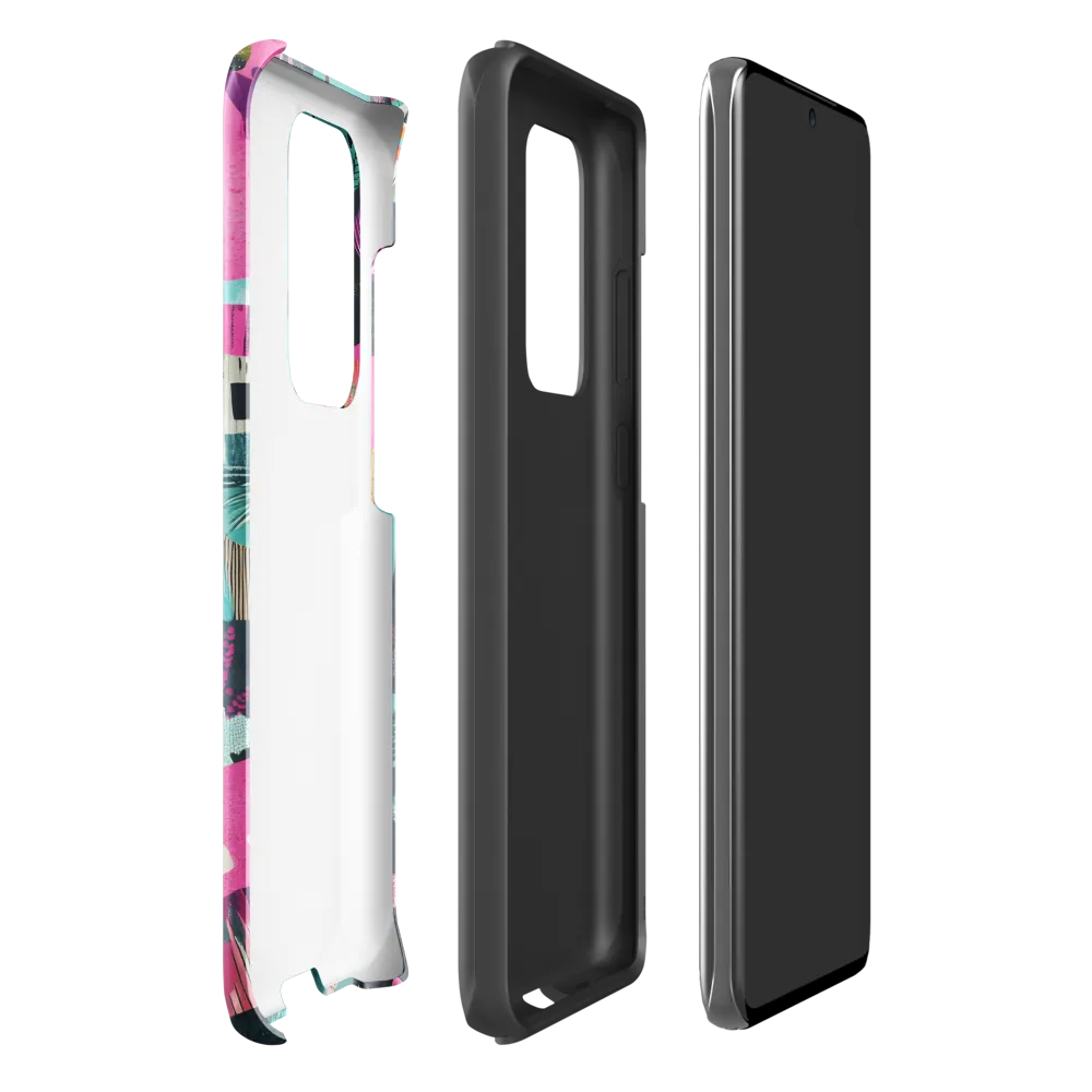 Whimsical Journey Through a Vibrant Landscape | Phone Case |  S20 Ultra | Tough Case | Glossy