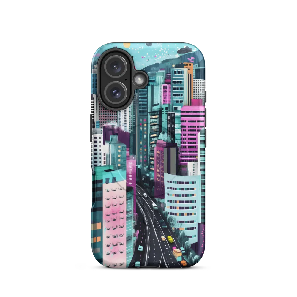 Vibrant Urban Symphony | Phone Case |  16 | MagSafe® Tough Case | Matte