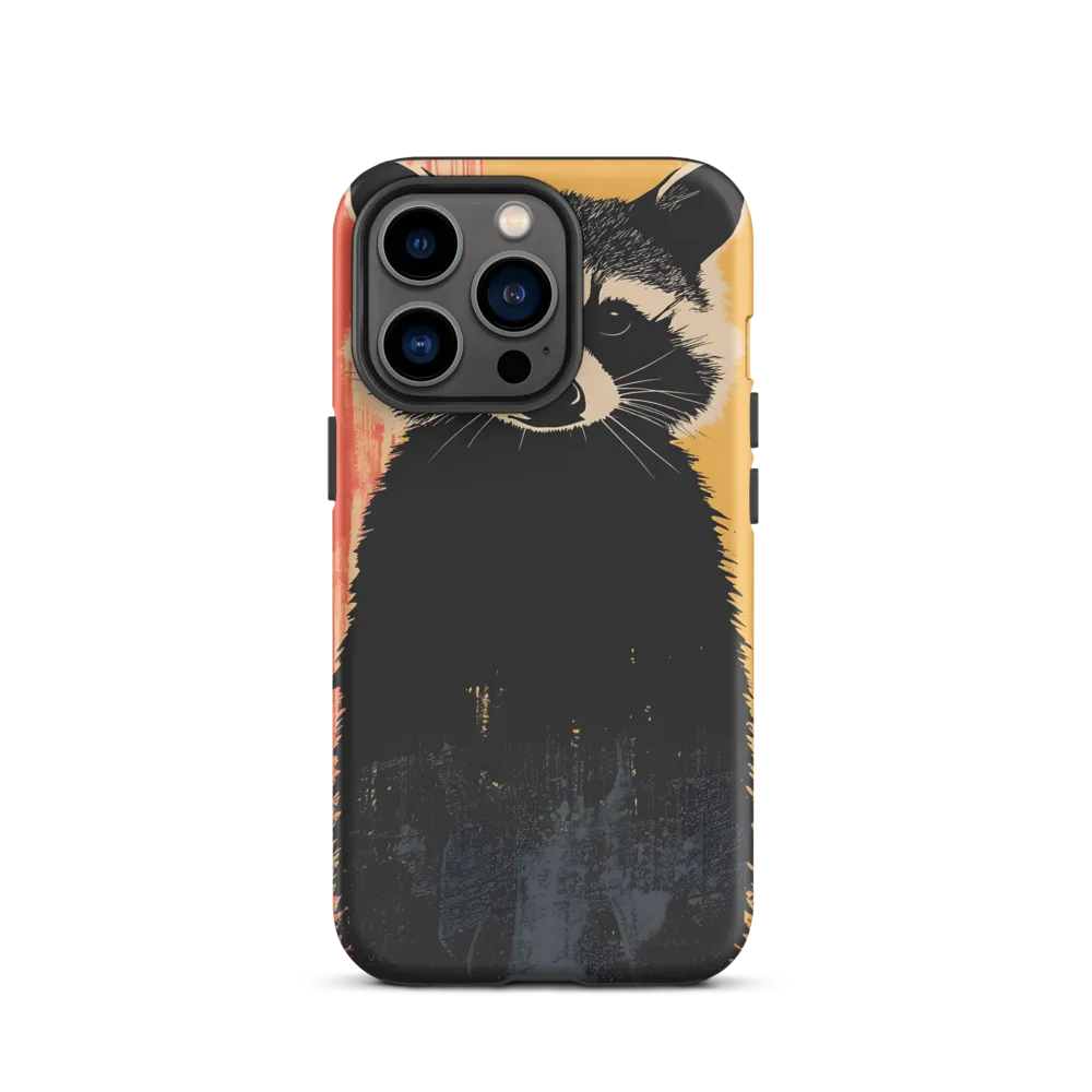 Whimsical Raccoon Portrait
