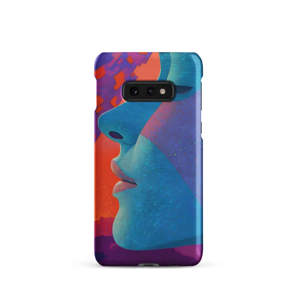 Cyan Profile with Magenta Mosaic