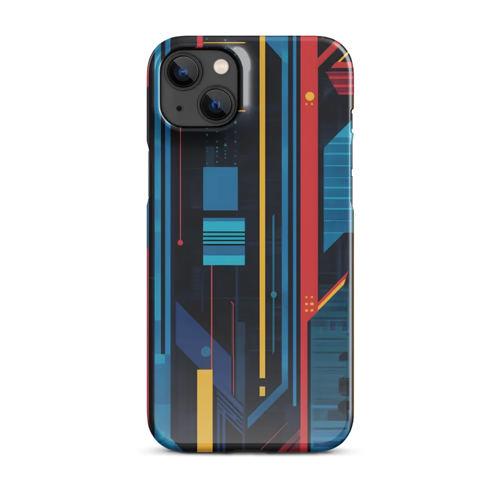 Symphony of Lines | Phone Case |  14 Plus | Snap Case | Glossy