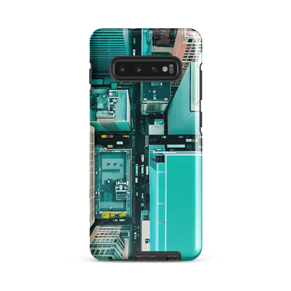 Urban Geometry: Aerial Perspective | Phone Case |  S10 Plus | Tough Case | Glossy