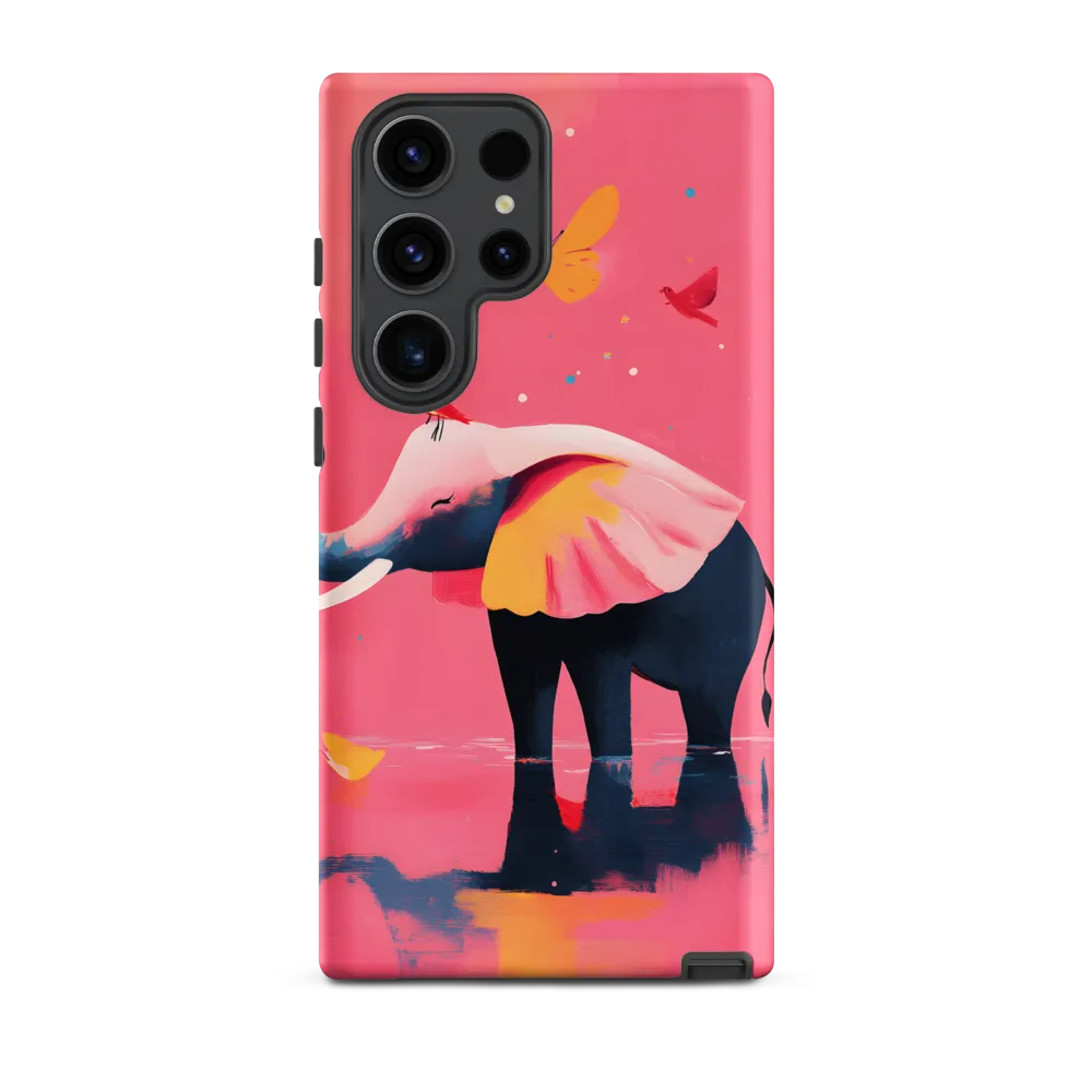 Whimsical Serenity: The Playful Elephant