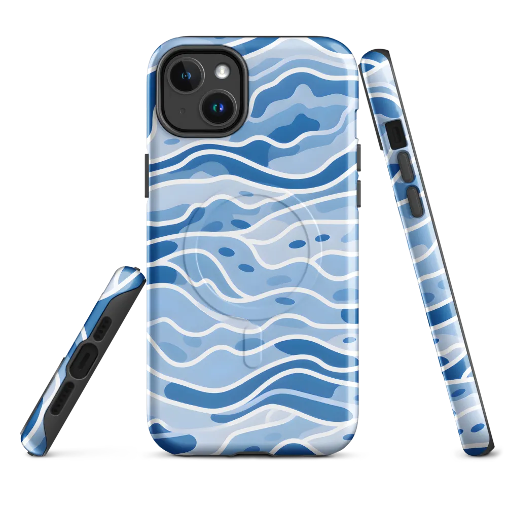 Fluid Harmony | Phone Case |  14 Plus | MagSafe® Tough Case | Glossy