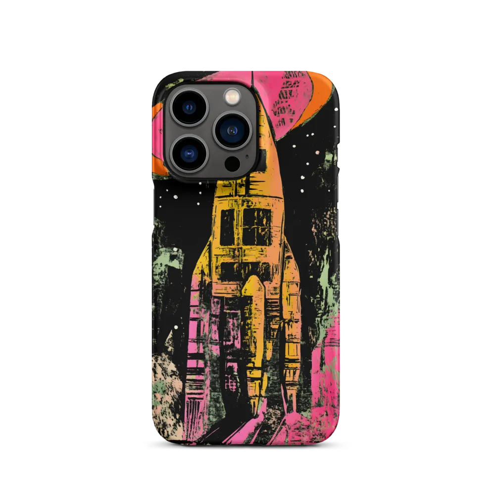 Cosmic Voyage: A Surreal Rocket Adventure