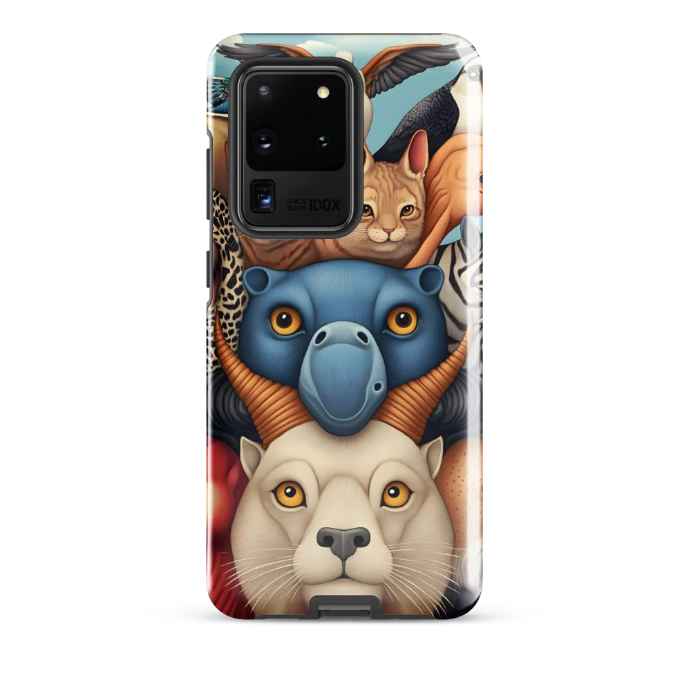 Harmonious Echoes of Wildlife | Phone Case |  S20 Ultra | Tough Case | Glossy