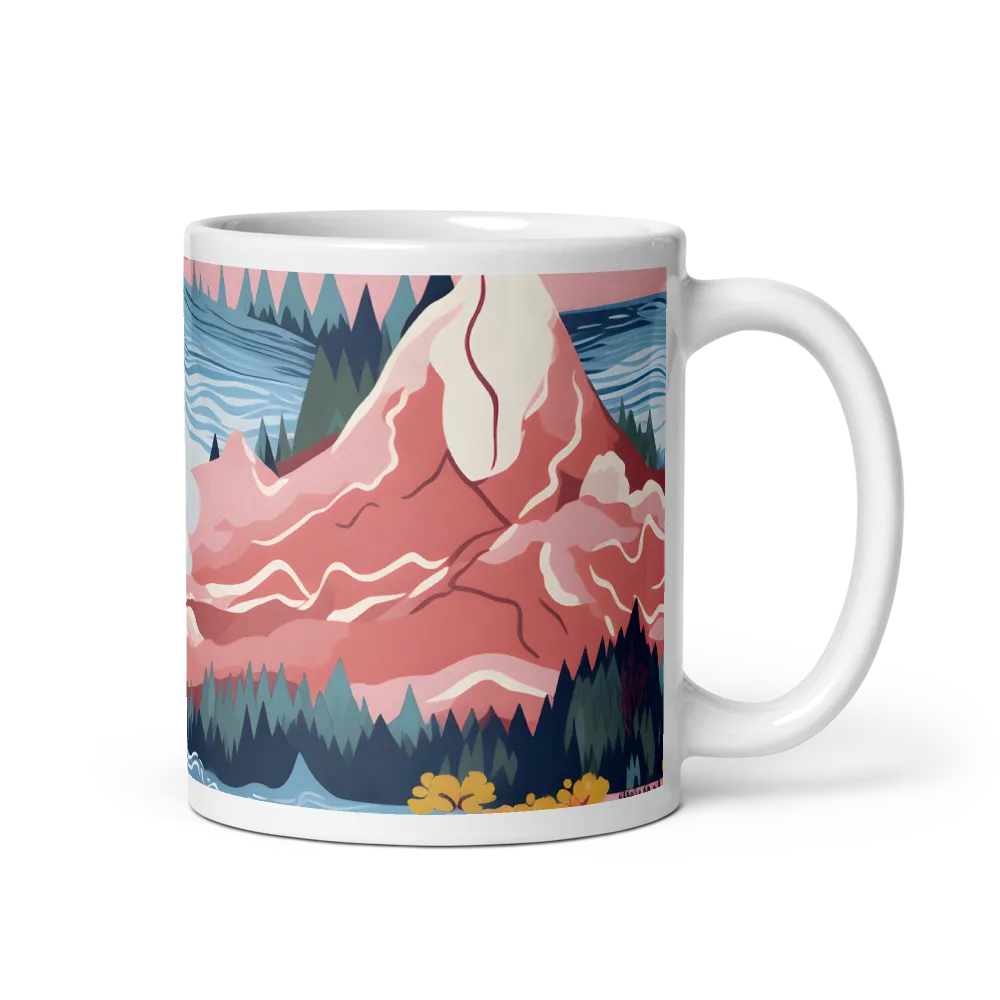 Serenity of Nature | Mug with White inside | 11 oz