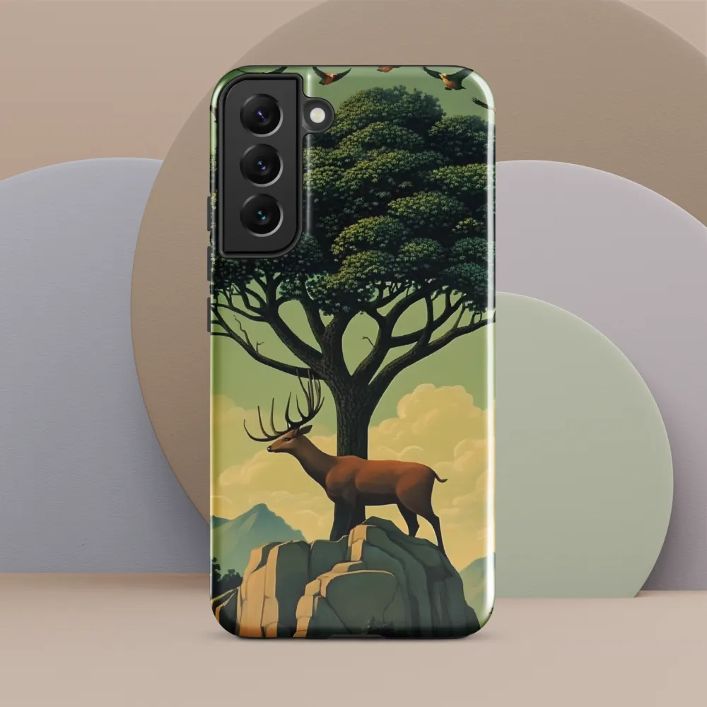 Stag at the Tree's Summit