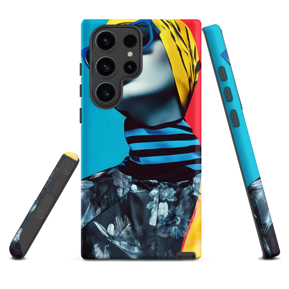 Vibrant Elegance in Modern Fashion | Phone Case |  S23 Ultra | Tough Case | Matte