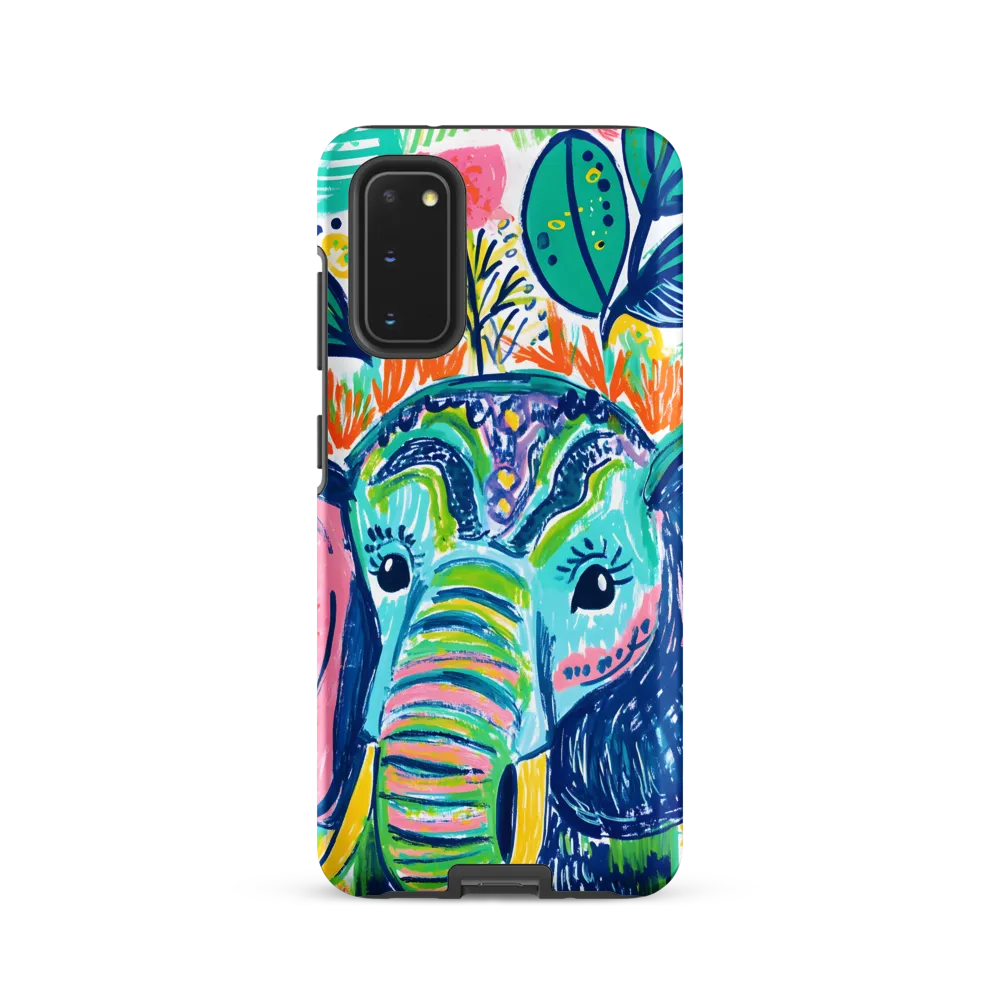 Whimsical Elephant Portrait