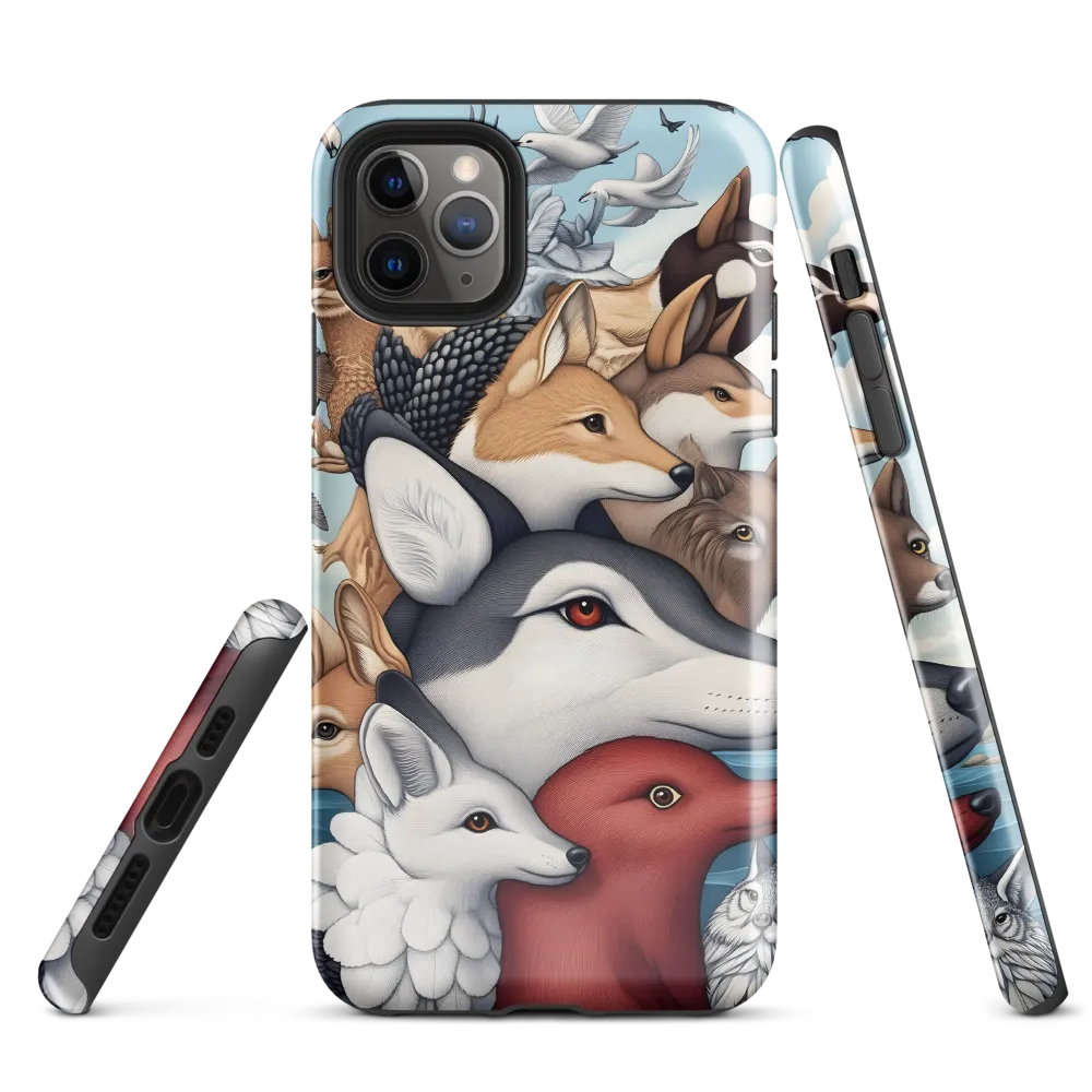 The Enchanted Animal Assembly | Phone Case |  11 Pro Max | Tough Case | Glossy