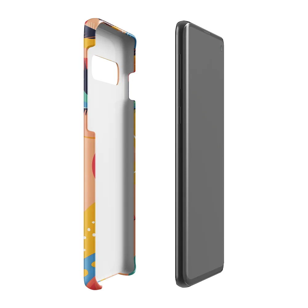 Radiant Reflections | Phone Case |  S10 Plus | Snap Case | Glossy