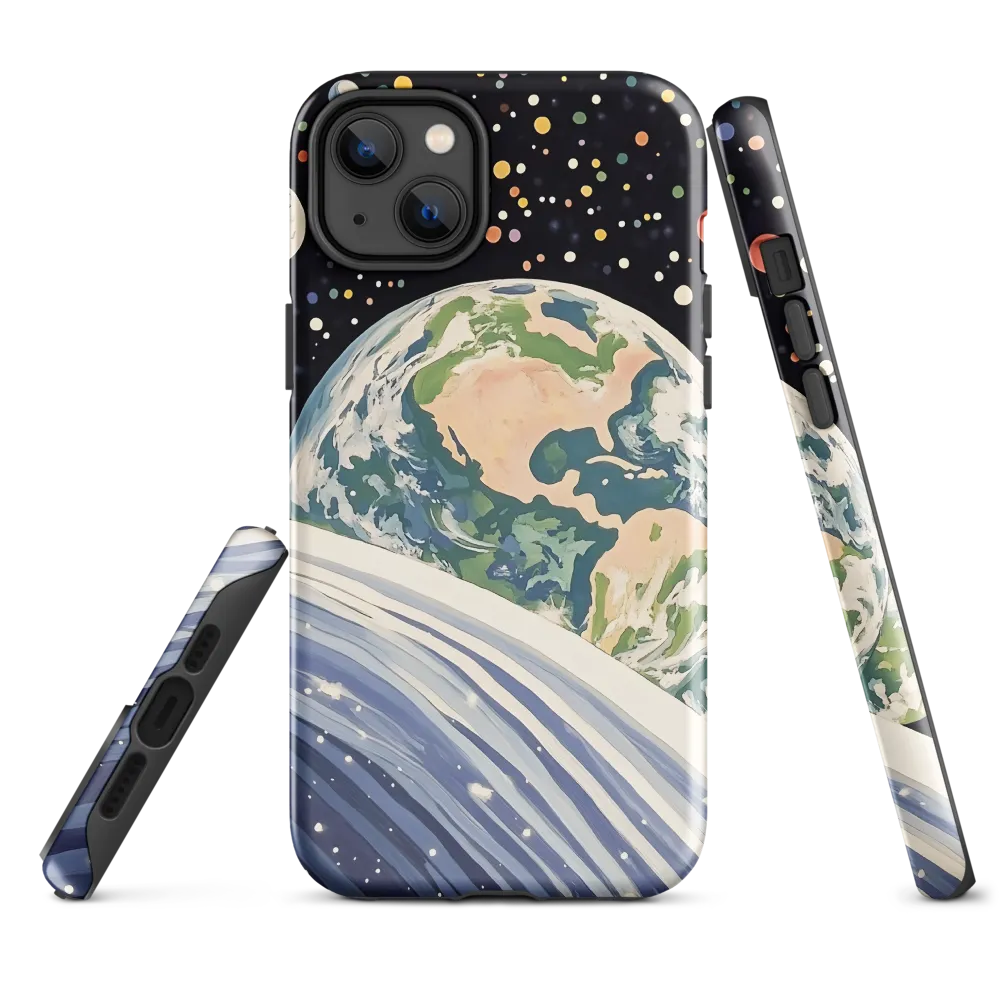 Celestial View: A Surreal Journey Through Space