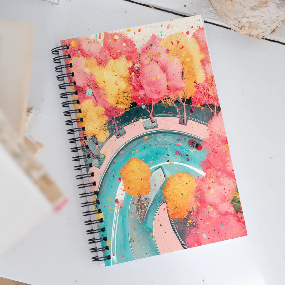 Whispers of Autumn | Spiral Notebook