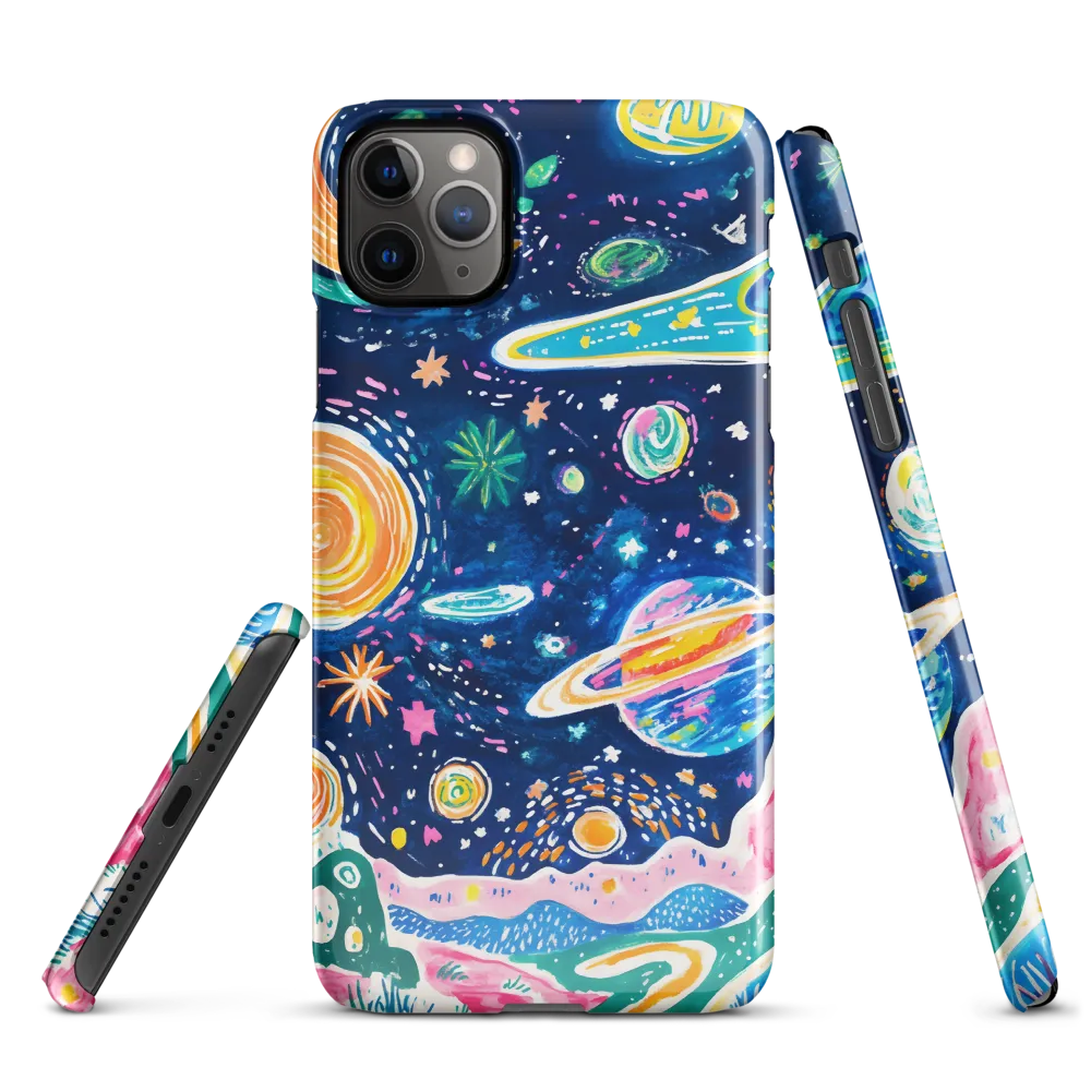 Whimsical Cosmic Landscape | Phone Case |  11 Pro Max | Snap Case | Glossy