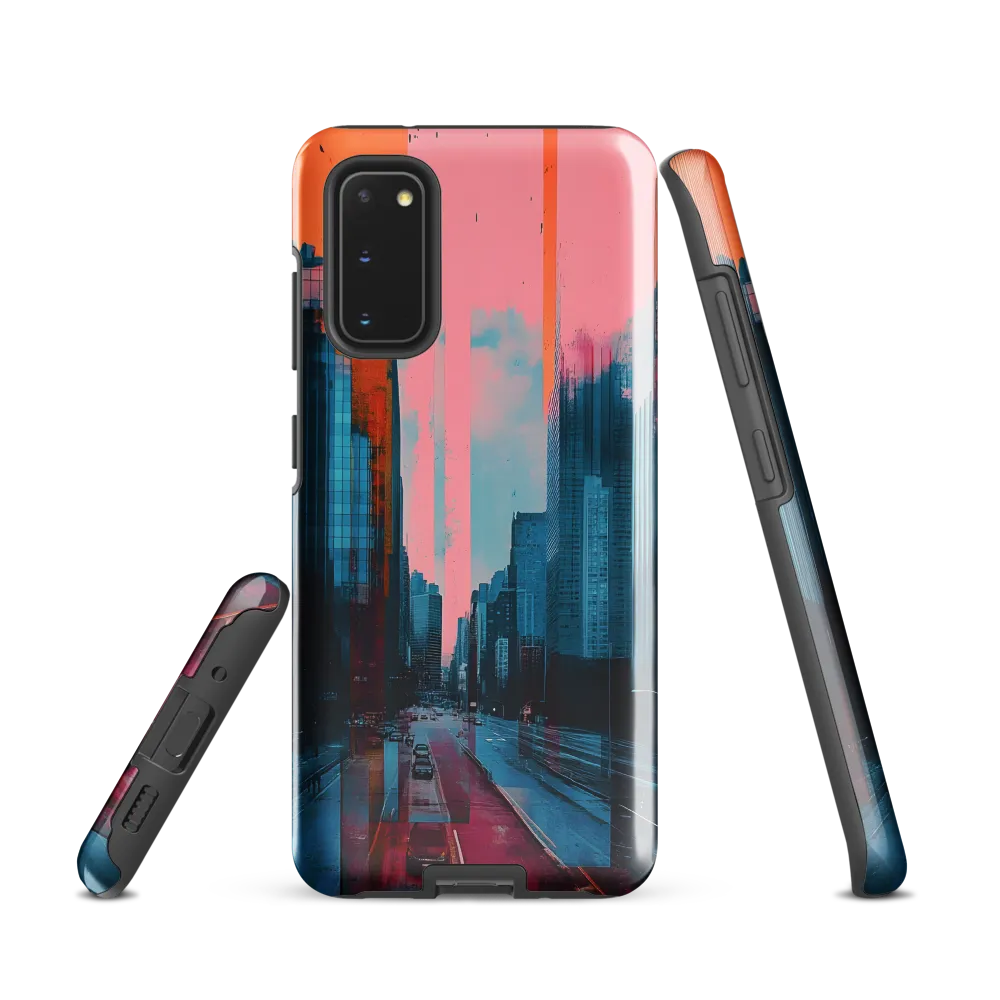 Urban Symphony: A Study in Color and Form