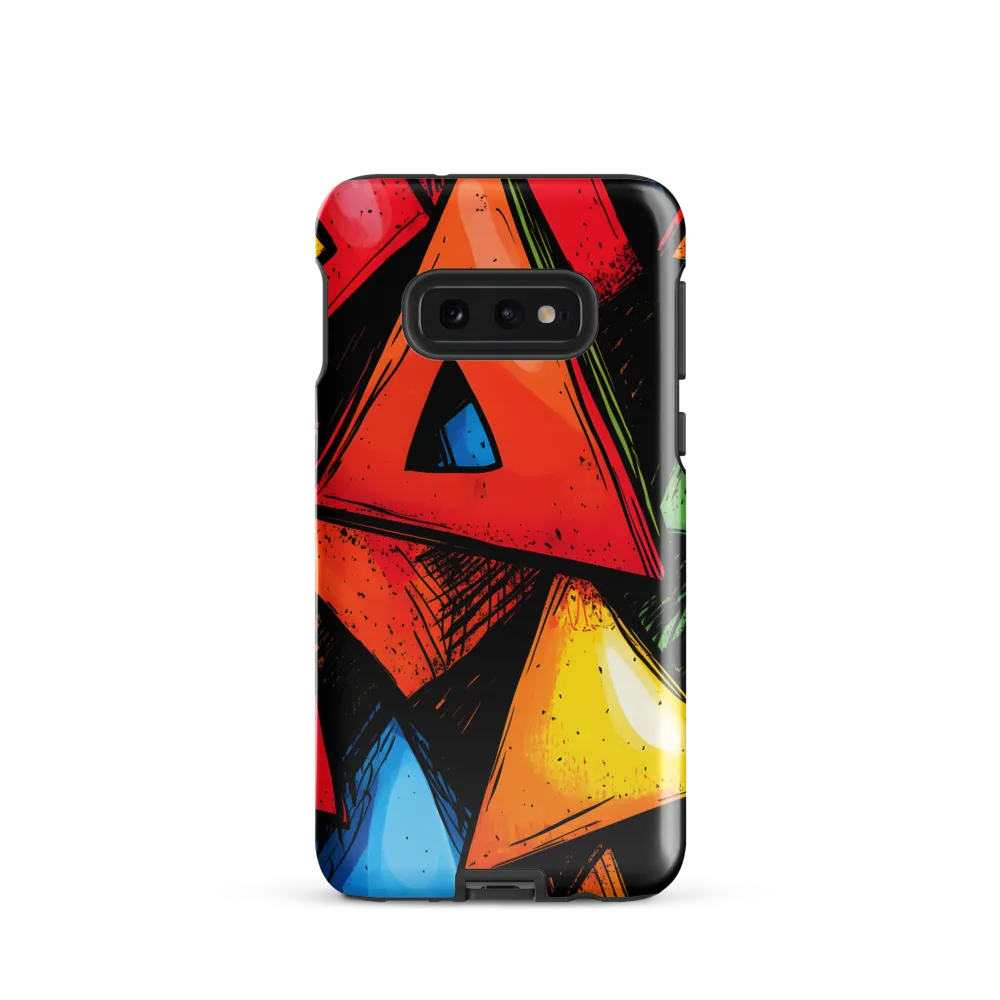 Vibrant Triangles in Abstract Harmony