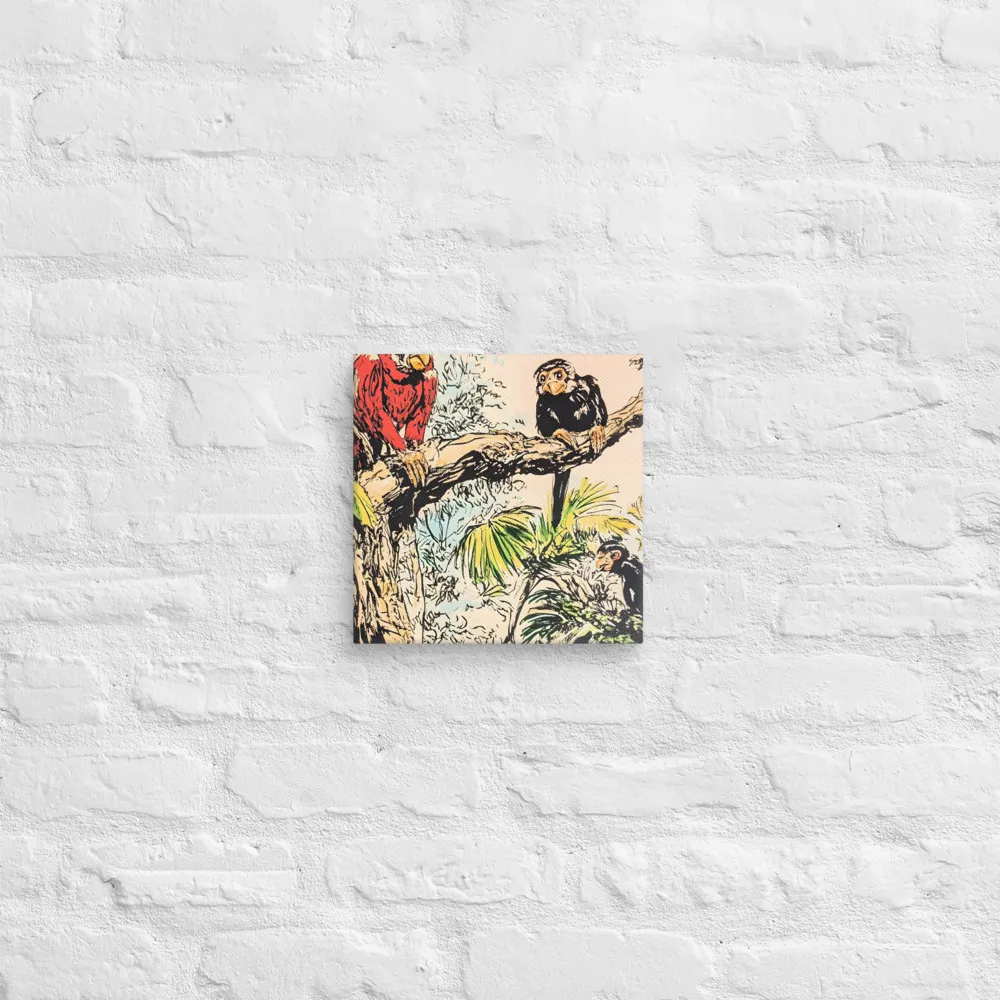 Jungle Harmony | Canvas | 10″×10″