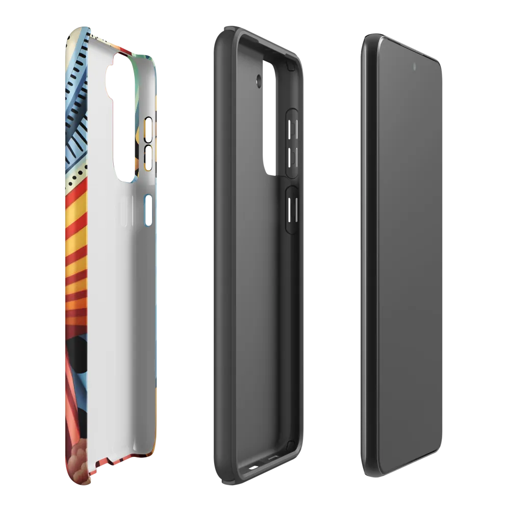 Symphony of Shapes | Phone Case |  S21 Plus | Tough Case | Matte
