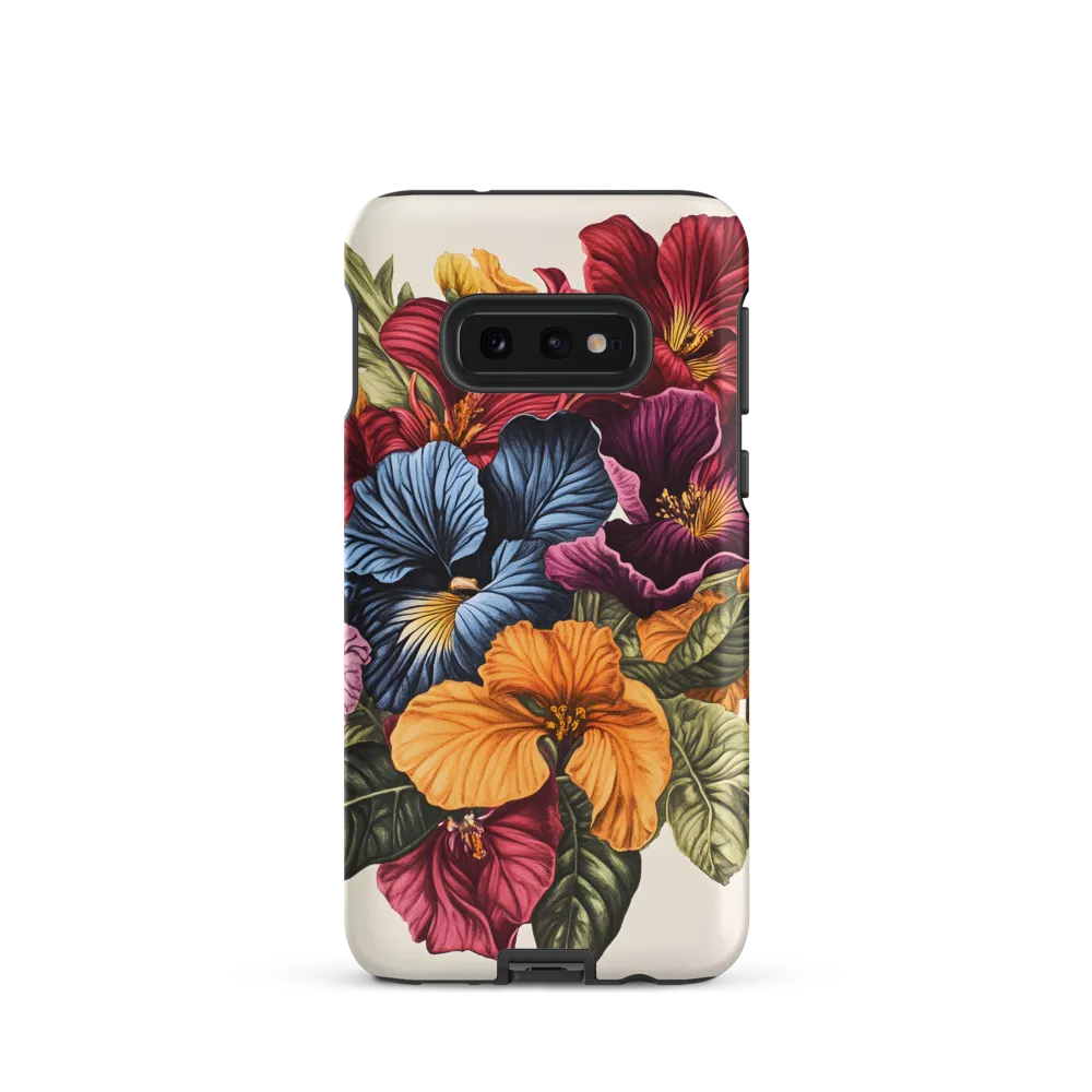 Floral Symphony in Color | Phone Case |  S10e | Tough Case | Matte