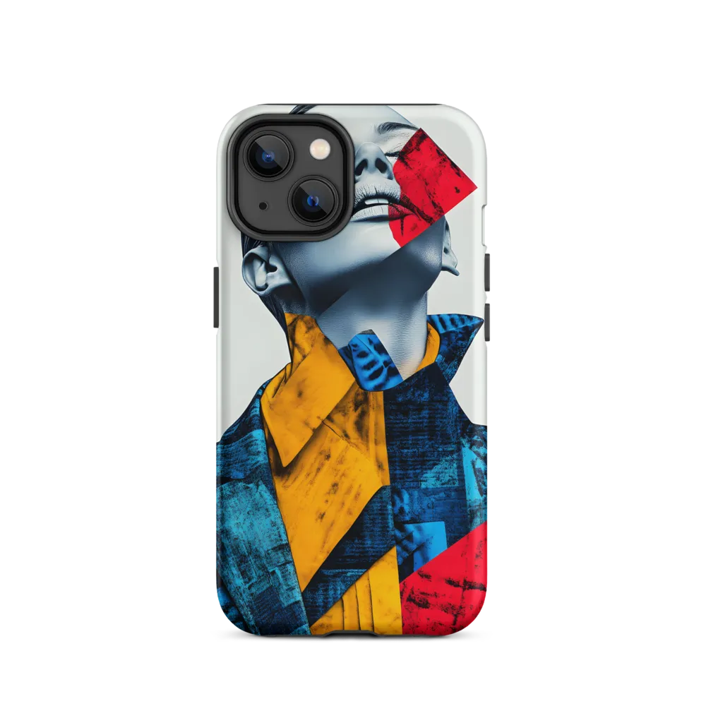 Fragmented Confidence: A Surreal Fashion Portrait