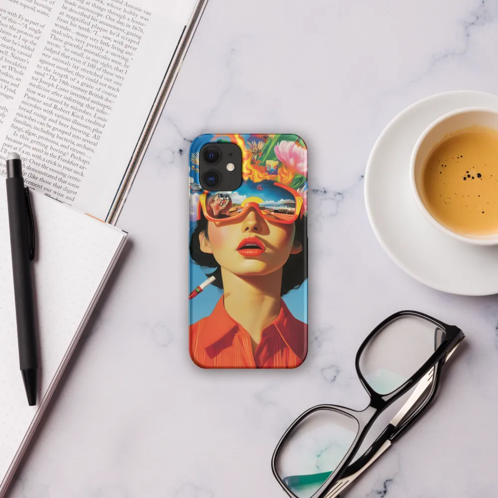 Reflections of Whimsy | Phone Case |  12 Mini | Snap Case | Matte