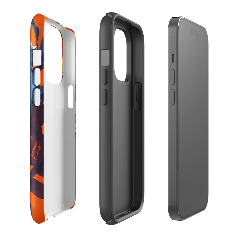 Floral Majesty | Phone Case |  14 Pro | Tough Case | Glossy