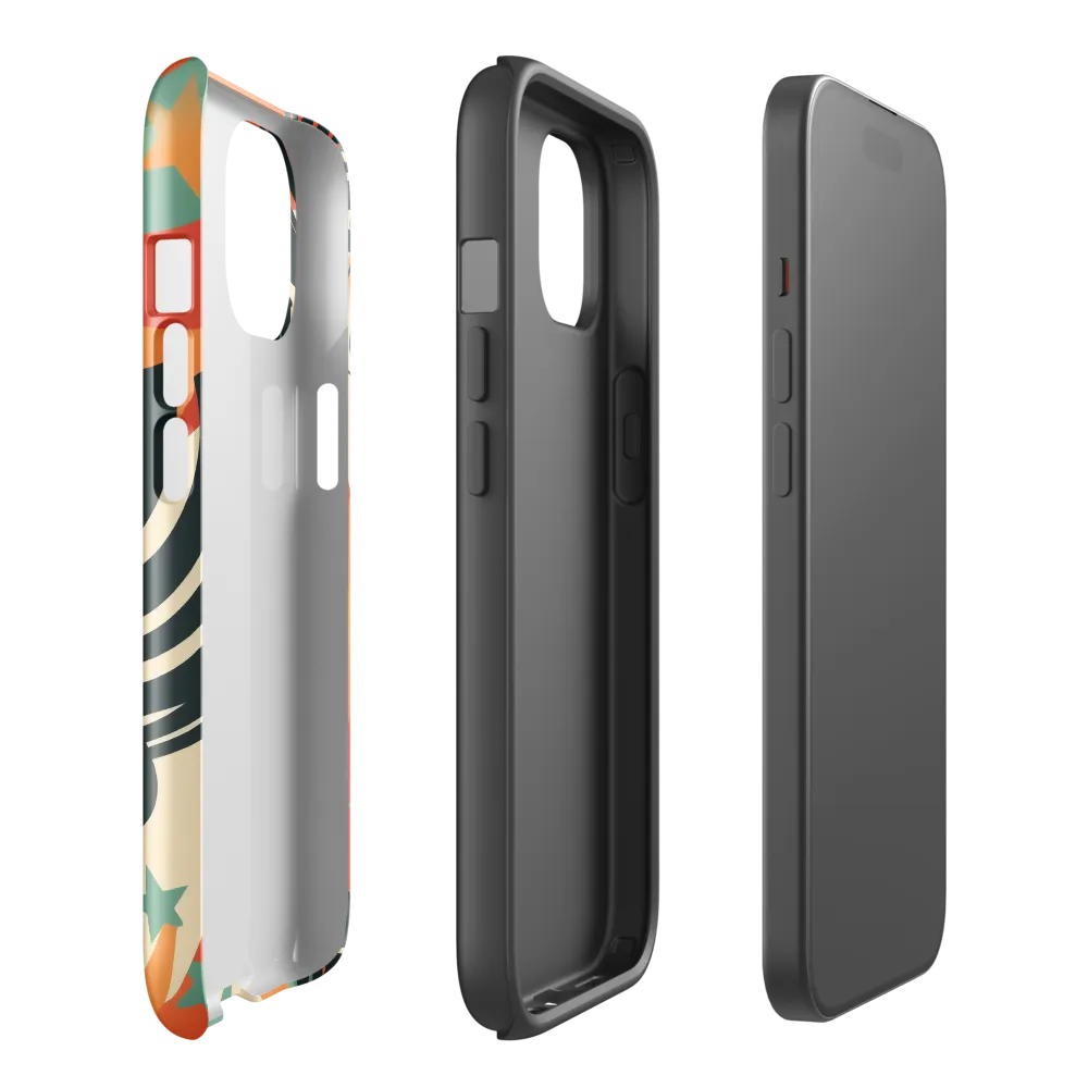 Swirls of Elegance | Phone Case |  15 | Tough Case | Glossy