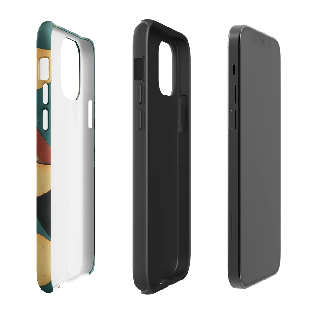 Geometric Harmony | Phone Case |  12 | Tough Case | Glossy