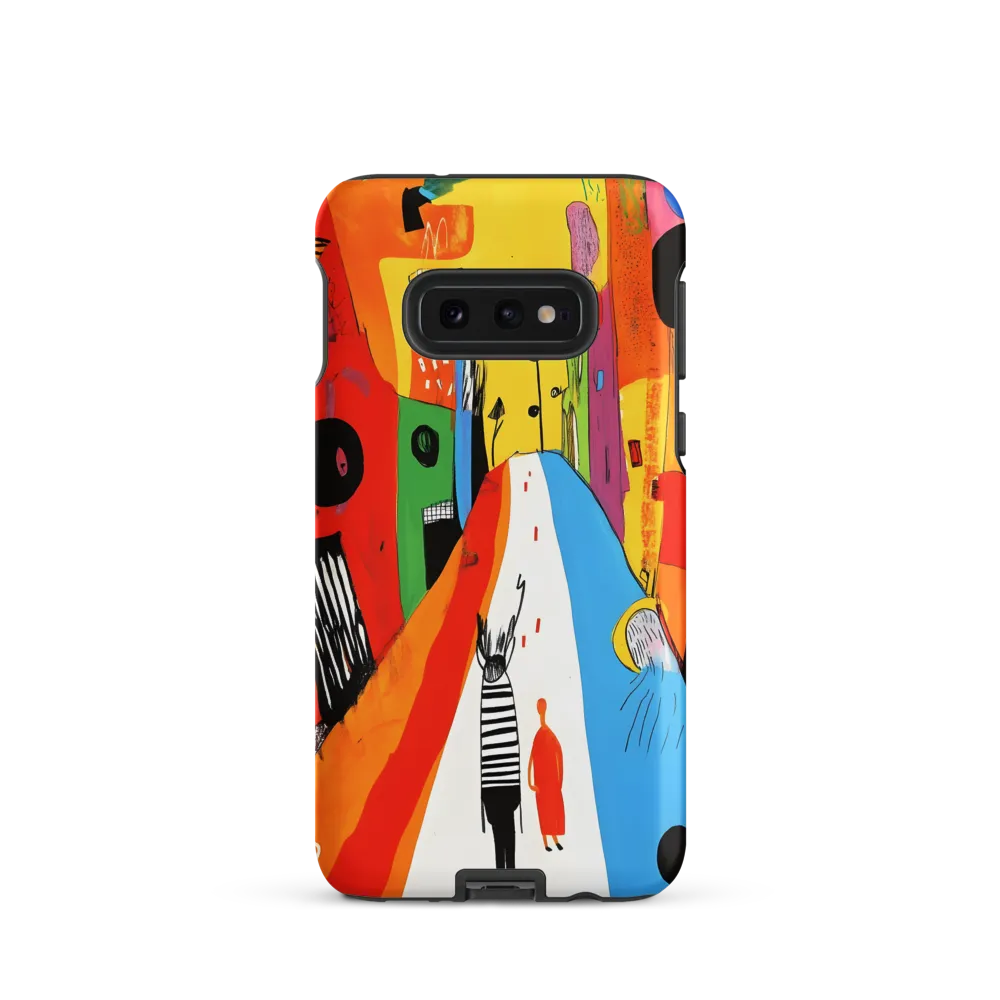 Vibrant Urban Journey | Phone Case |  S10e | Tough Case | Matte