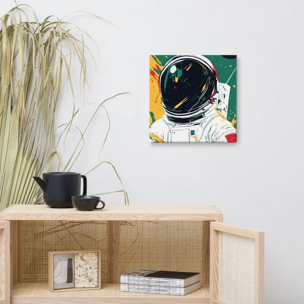Galactic Explorer: A Modern Odyssey | Canvas | 16″×16″