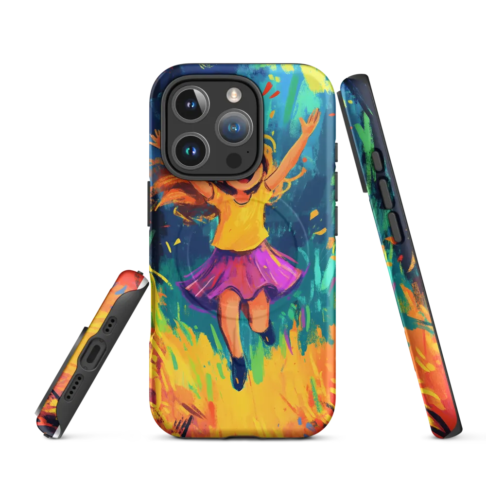 Joyful Escape into Nature | Phone Case |  16 Pro | MagSafe® Tough Case | Matte