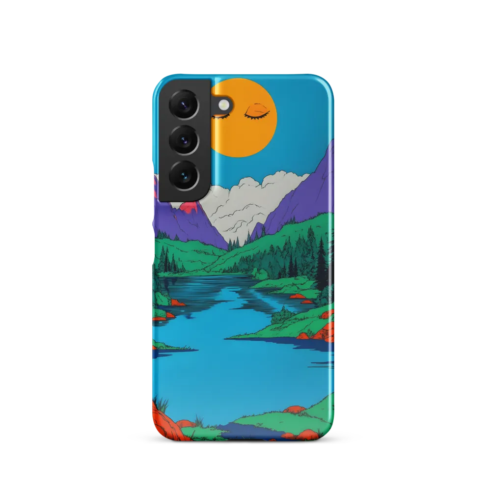 Whimsical Serenity in Vibrant Colors