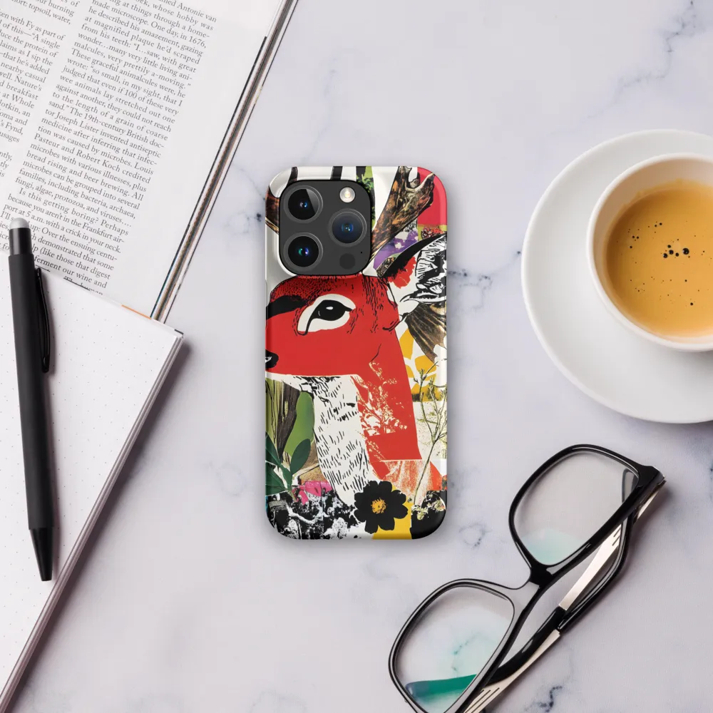 Vibrant Harmony: The Deer in Nature | Phone Case |  16 Pro | Snap Case | Matte