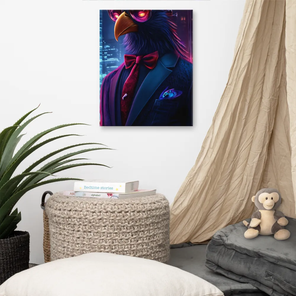 The Dapper Avian | Canvas | 16″×20″