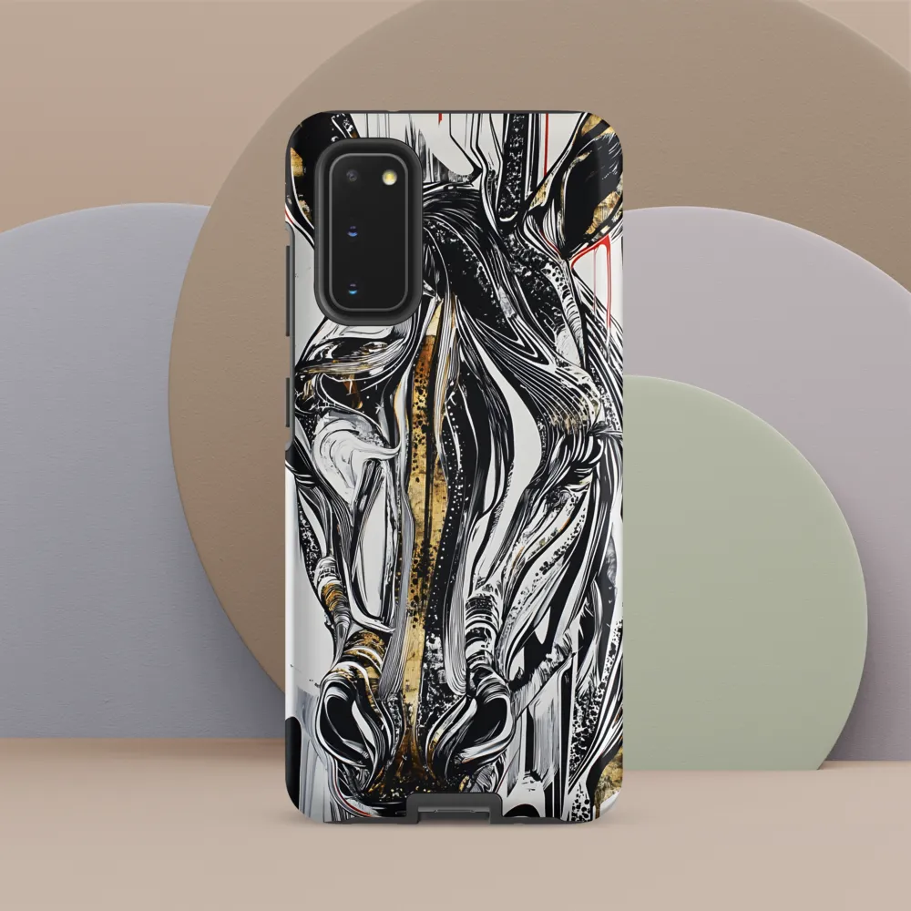Ethereal Majesty: The Abstract Zebra
