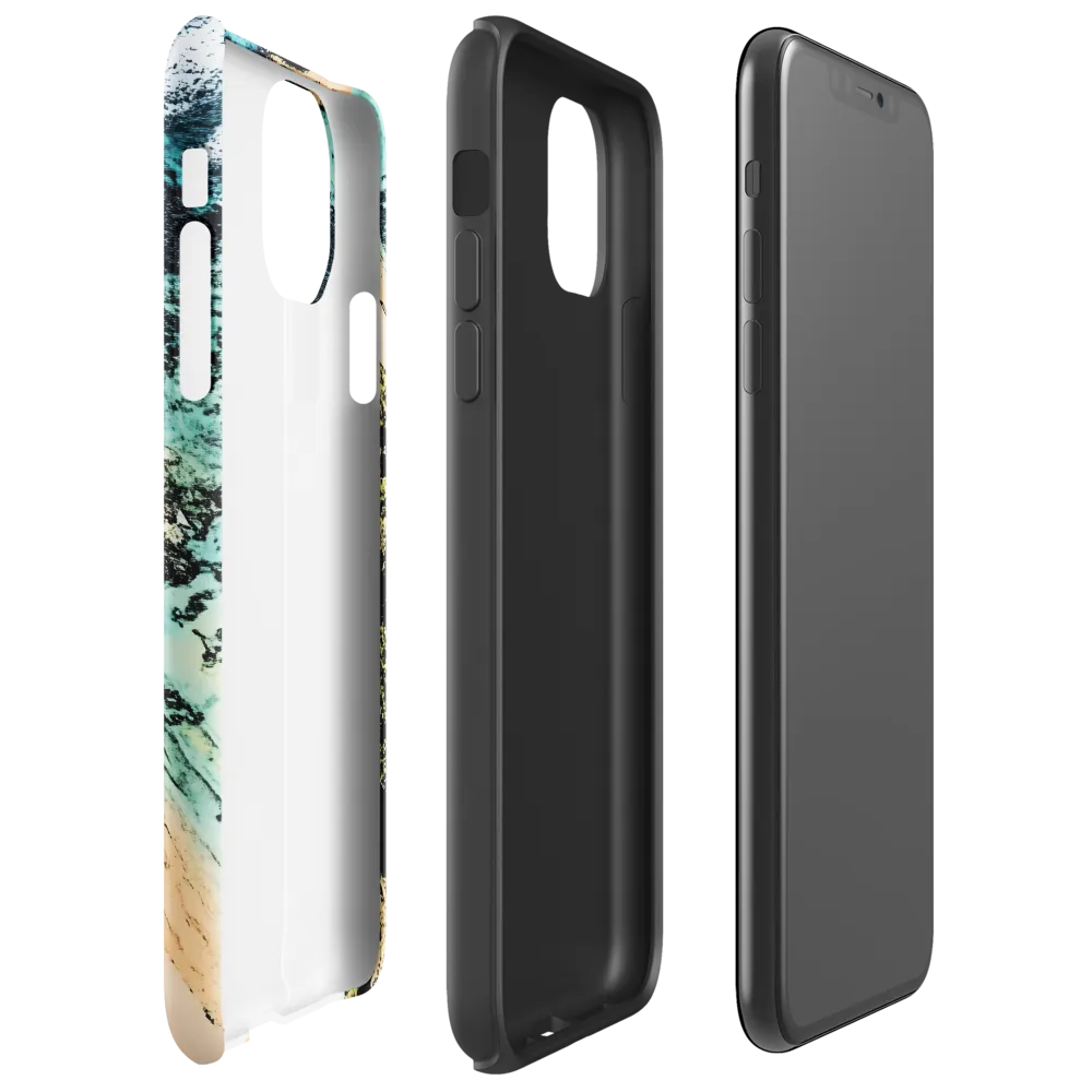 Aerial Serenity: Coastal Escape | Phone Case |  11 Pro Max | Tough Case | Glossy