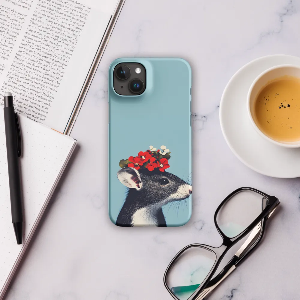 Whimsical Flora: A Mouse's Floral Crown
