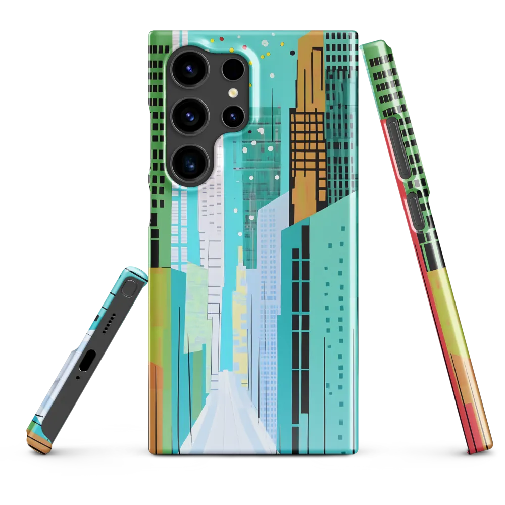 Urban Symphony in Turquoise